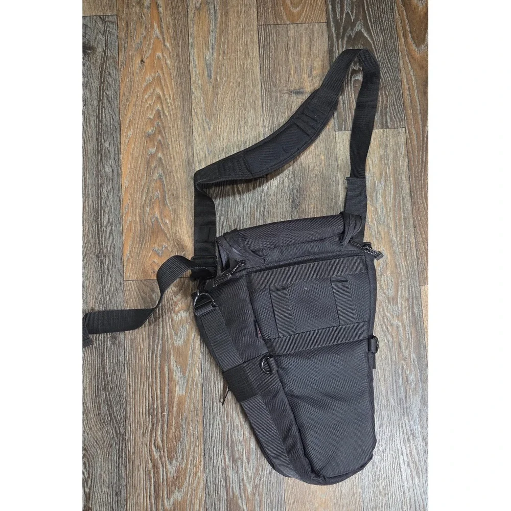 Tamrac Black Ballistic Nylon Holster Camera Bag Shoulder Strap Belt Loop Case
